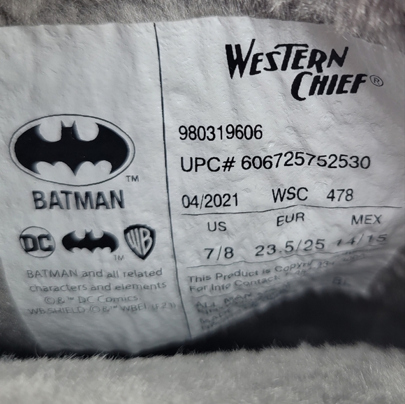 Western Chief Batman Rain Boot 7 / 8 - Picture 8 of 10
